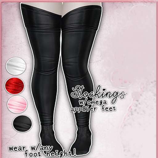 CURELESS [+] LoveSick - Stockings - Red