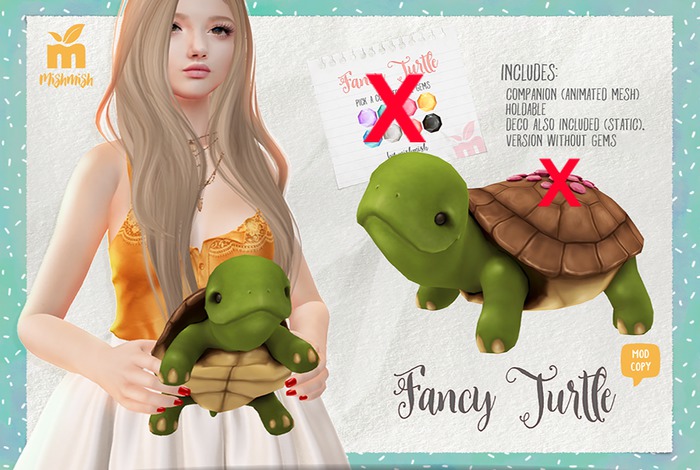MishMish - My Turtle (Plain Shell)