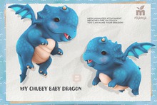 MishMish - My Chubby Baby Dragon - Pink [Boxed](attach)