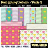 Tool Shed - Mod Spring Fabrics - Pack 3