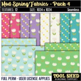 Tool Shed - Mod Spring Fabrics - Pack 4