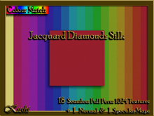 !Kushi! JacquardDiamondsSILK Textures -WearToUnpack