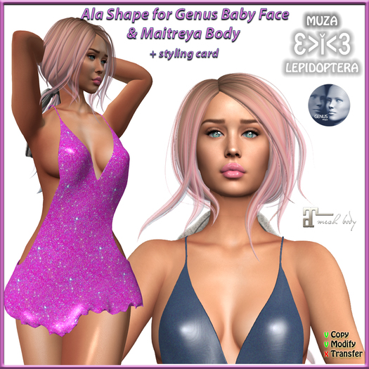 Ala Shape for Genus Head Baby Face