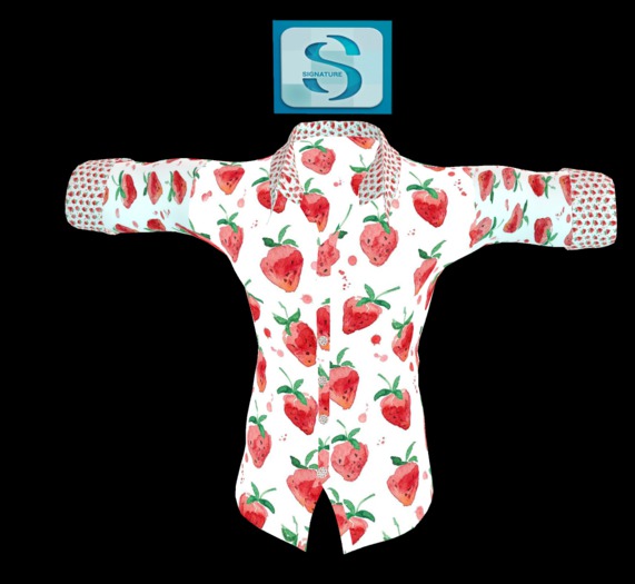 MERC - SHIRT - STRAWBERRY   - FRUITY - SIGNATURE GIANNI