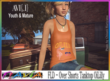 FLD AVI(L) Over Shorts Tanktop OiLilly