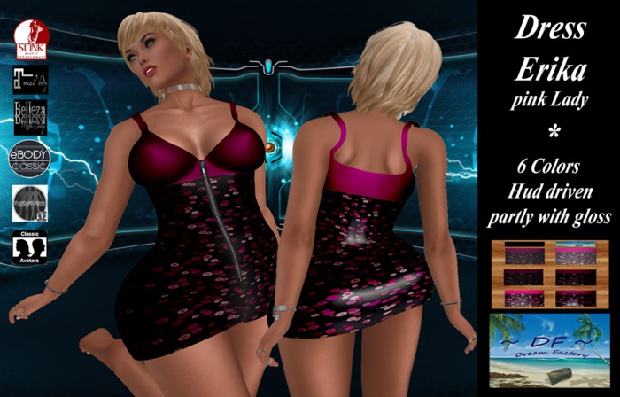 ~DF~Dress Erika V2 w/Hud