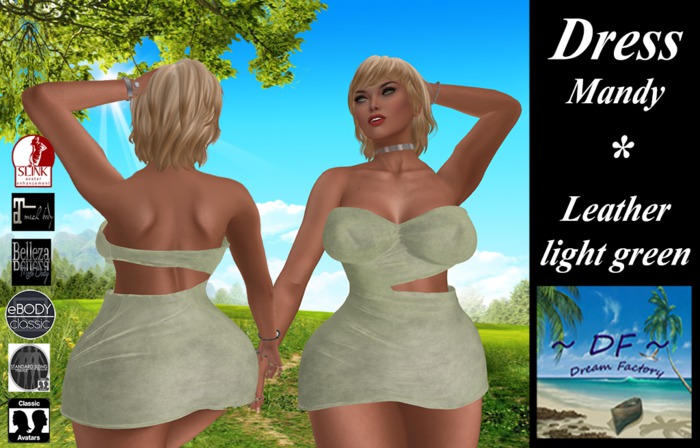 ~DF~Dress Mandy light green