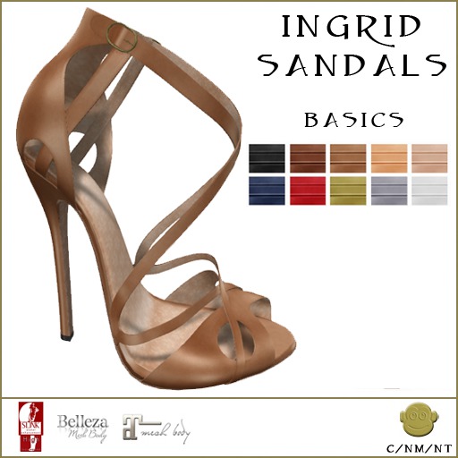BM Ingrid Sandals Basics DEMO
