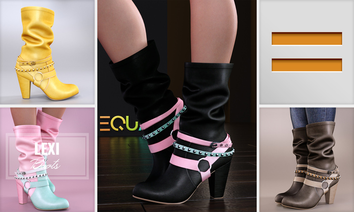 EQUAL - Lexi Boots FATPACK