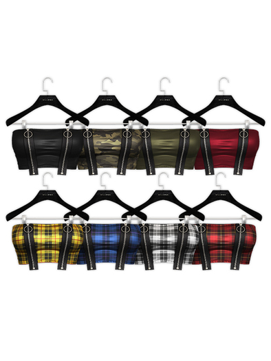 .:villena:. - Zip Tube Top - Fatpack