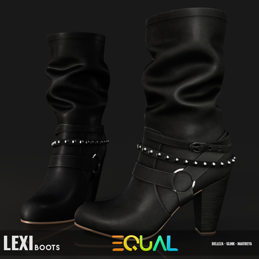EQUAL - Lexi Boots BLACK