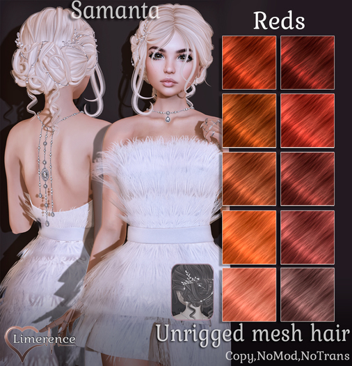 {Limerence} Samanta hair-Reds