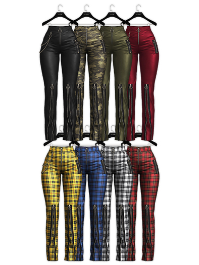.:villena:. - Zip Trousers - Fatpack