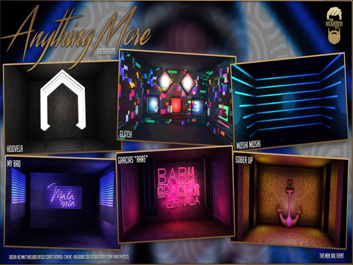 My Bad - Anything More Backdrops - The Bearded Guy