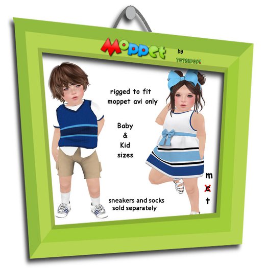 Moppet Coordinating Nautical Set