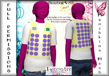 {M} [Full Perm Mesh] Scouting Vest [Tweenster]