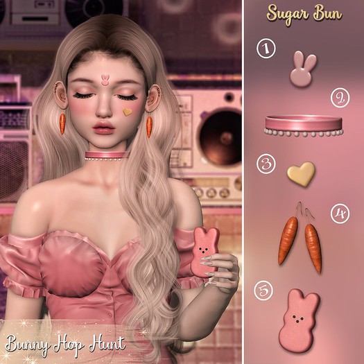 .SugarBun. Carrot Earrings (ADD)