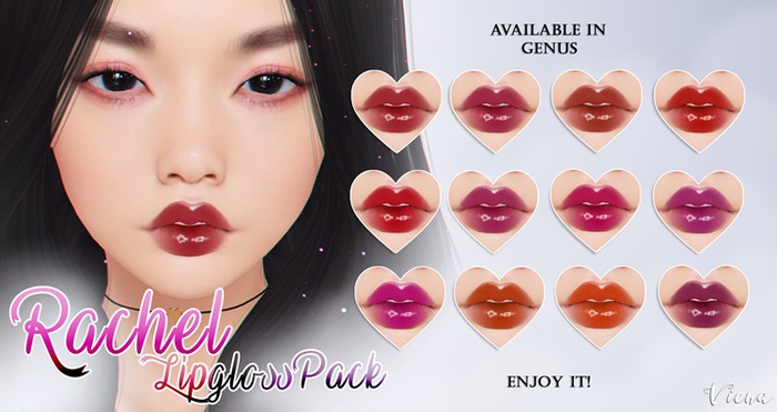Viena. Rachel Lipgloss Pack