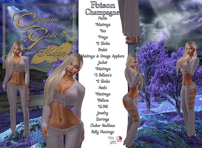!CGF-*Poison Champagne* Complete Outfit