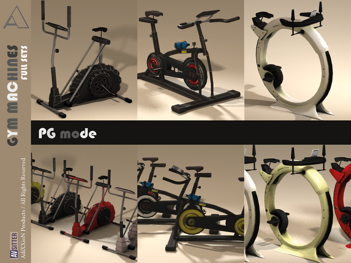 AdiXXioN Gym Bike Full Set