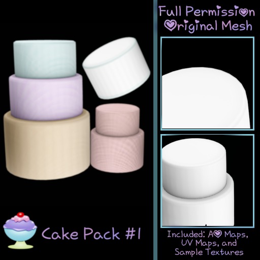 [Sherbert] Full Perm Cake Pack #1 (ADD)