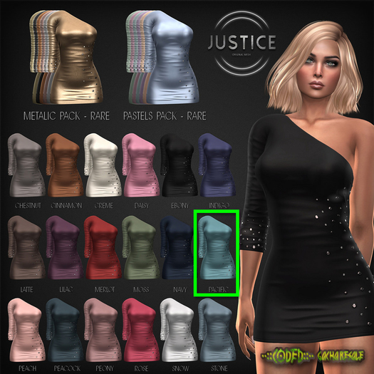 [JUSTICE] NOVA DRESS MAITREYA - PACIFIC