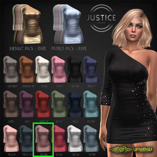 [JUSTICE] NOVA DRESS MAITREYA - PEONY