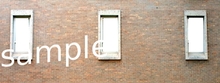 FULL PERMS WINDOW  Texture 3 Windows White Frame Brick Wall Urban ORIGINAL High Quality TGA