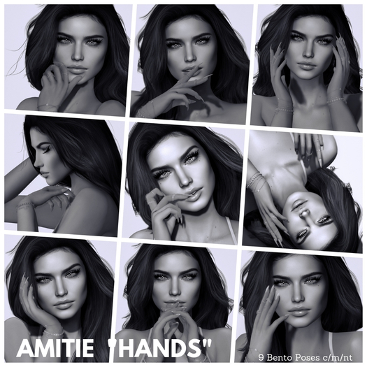 Amitie Female Hands Pack 