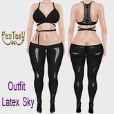 !FANTASY: Outfit Latex Sky