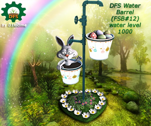 DFS Water Barrel (FSB#12) Rare