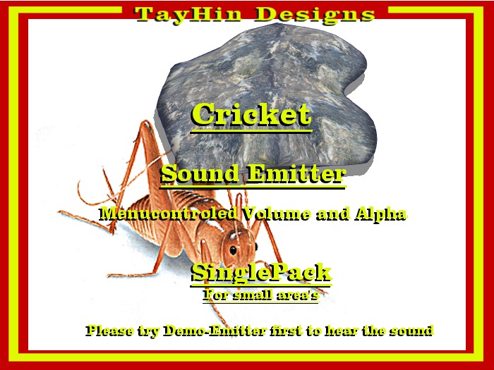 Cricket SoundEmitter SinglePack