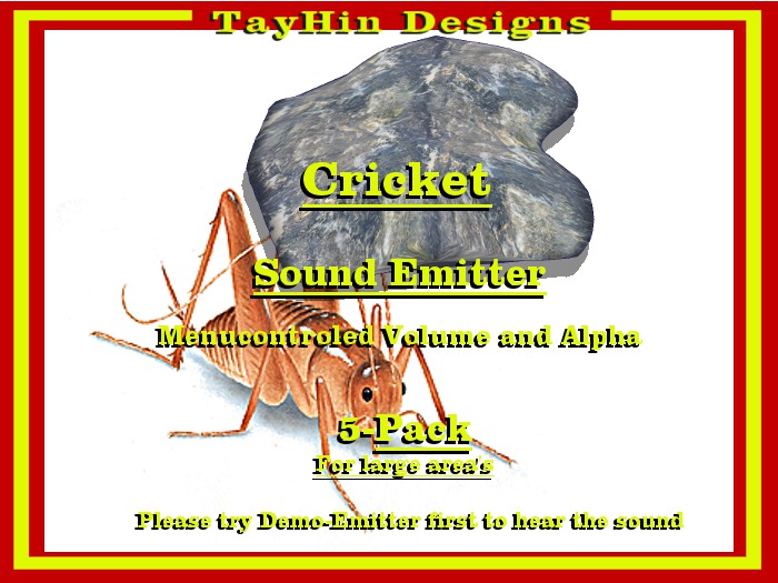 Cricket SoundEmitter 5Pack