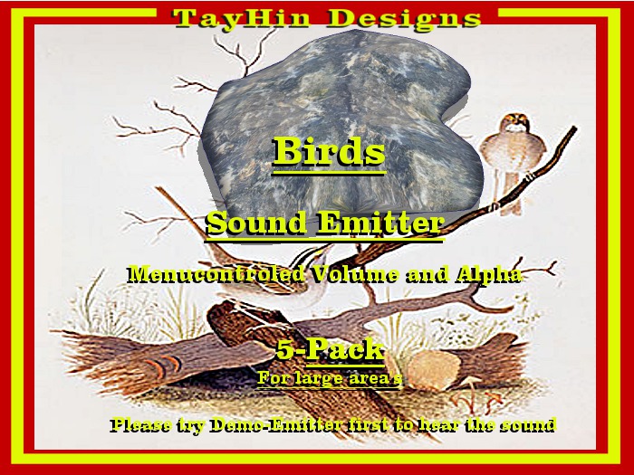 Birds SoundEmitter 5Pack