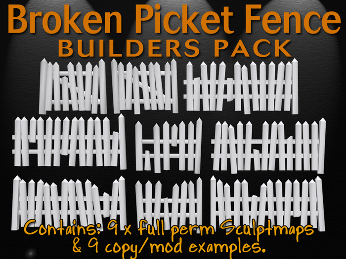 Broken Picket Fence Builders Pack
