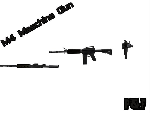 [P&F] M4 Maschine Gun