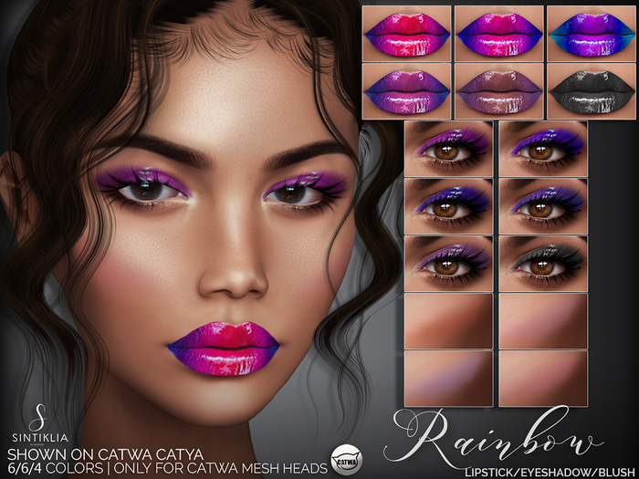 Sintiklia. - Make up Rainbow(CATWA)