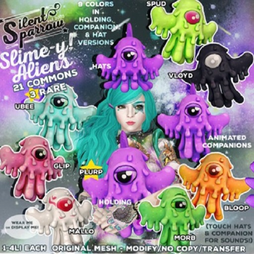 ~silentsparrow~ Slime-y! Full Set