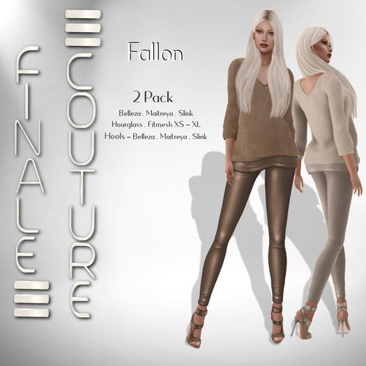 Finale Couture Fallon - Tan & Brown(Boxed)