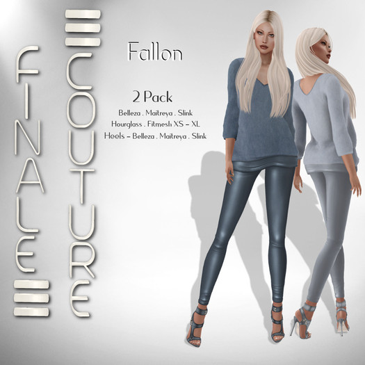 Finale Couture Fallon - Sky & Marine(Boxed)