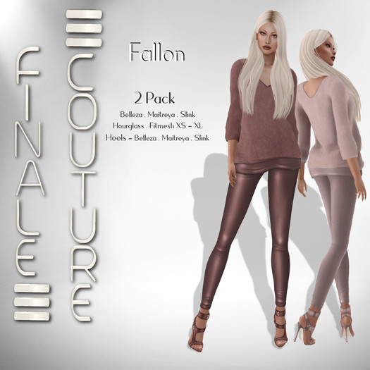 Finale Couture Fallon - Blush & Wine(Boxed)