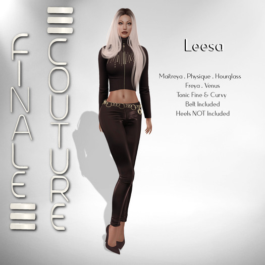 Finale Couture Leesa - Wine(Boxed)