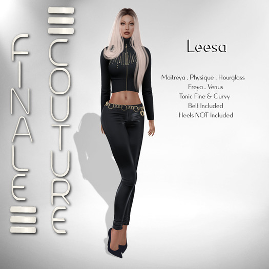 Finale Couture Leesa - Navy(Boxed)