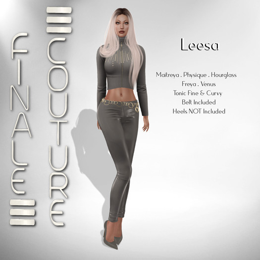 Finale Couture Leesa - Grey(Boxed)