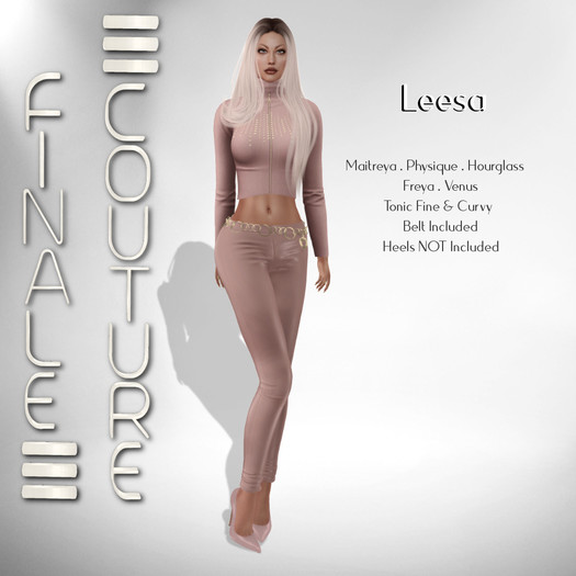 Finale Couture Leesa - Blush(Boxed)