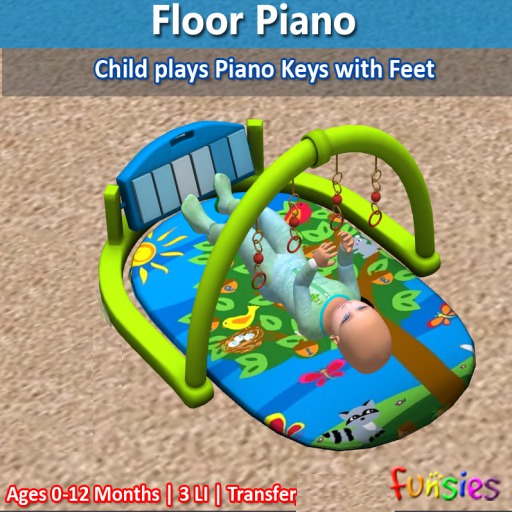 FUNSIES Floor Piano