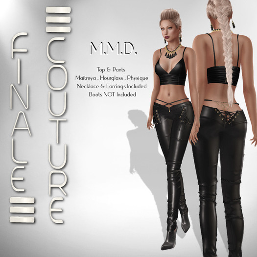 Finale Couture M.M.D. - Black(Boxed)