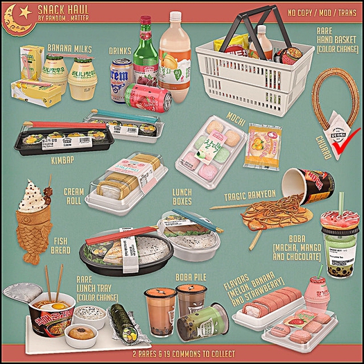 .random.Matter. - Snack Haul - Churro