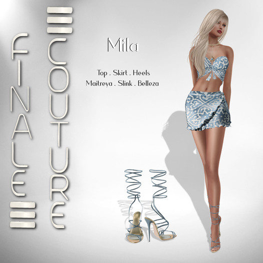Finale Couture Mila - Blue(Boxed)