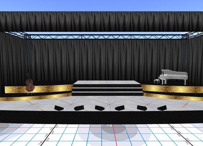 Orchestra Glitter Stage